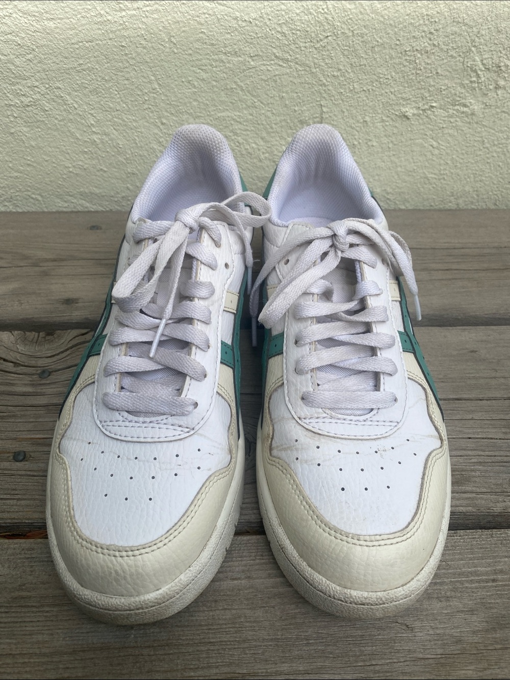 ASICS Japan S Size 9 Women’s Sneakers Aritzia White/Saje EUC - Picture 9 of 15